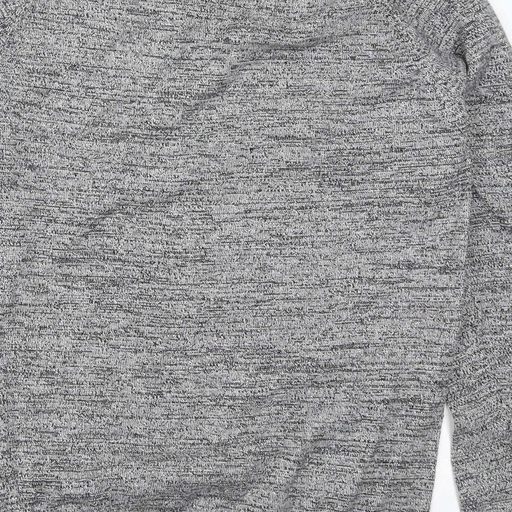 Primark Mens Grey  Knit Pullover Jumper Size XS