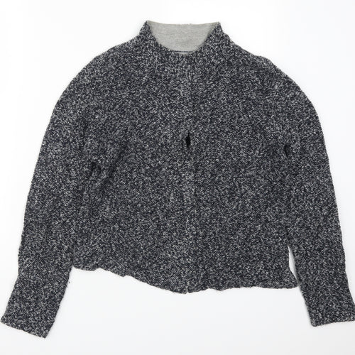 Bianca Womens Grey  Knit Cardigan Jumper Size 12