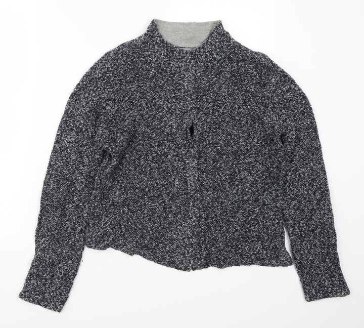 Bianca Womens Grey Knit Cardigan Jumper Size 12