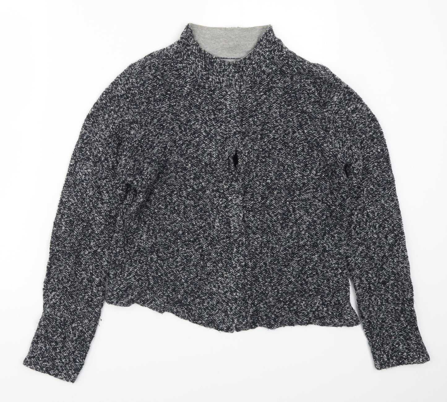 Bianca Womens Grey  Knit Cardigan Jumper Size 12