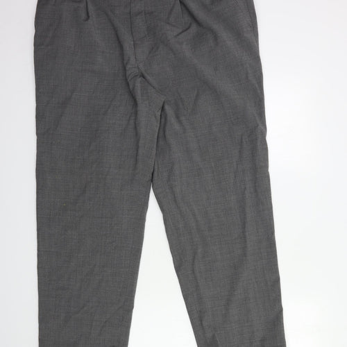 oascar jacobs Womens Grey   Trousers  Size 38 in L30 in