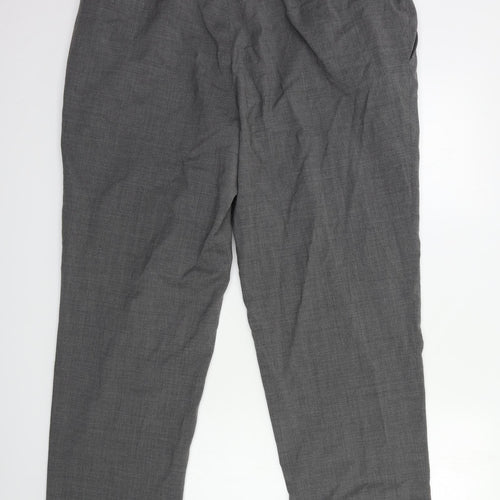 oascar jacobs Womens Grey   Trousers  Size 38 in L30 in