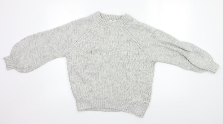 TU Womens Grey Pullover Jumper Size 12