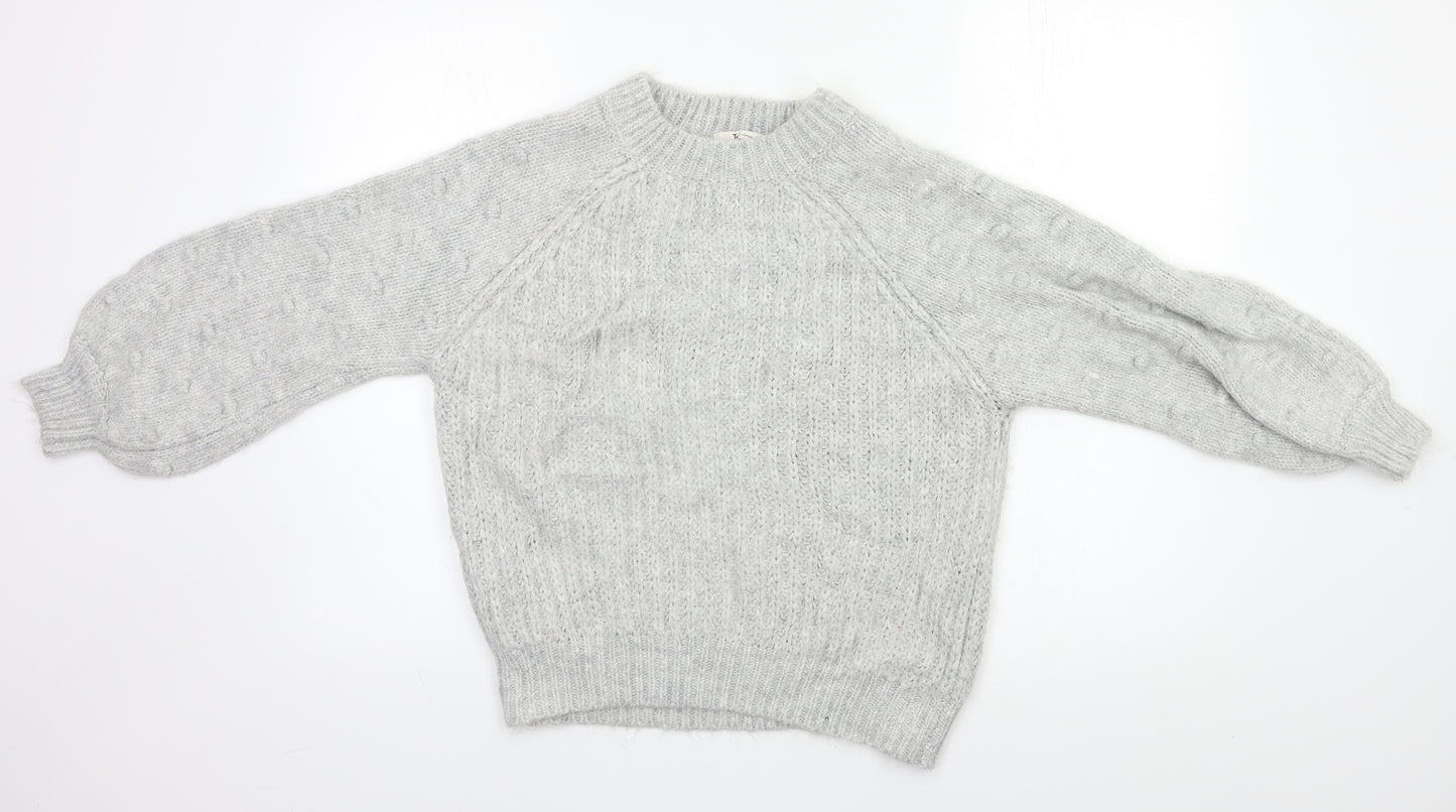 TU Womens Grey   Pullover Jumper Size 12