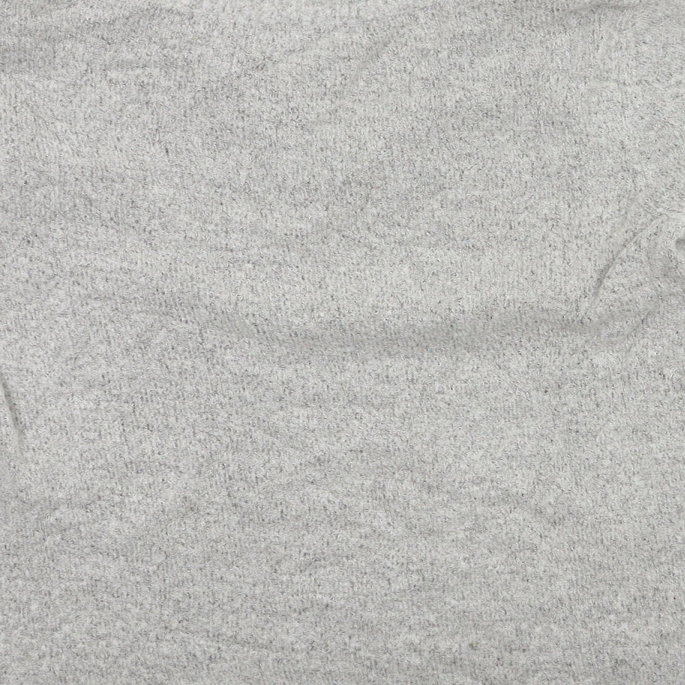 Cotton On Womens Grey  Knit Pullover Jumper Size 2XS