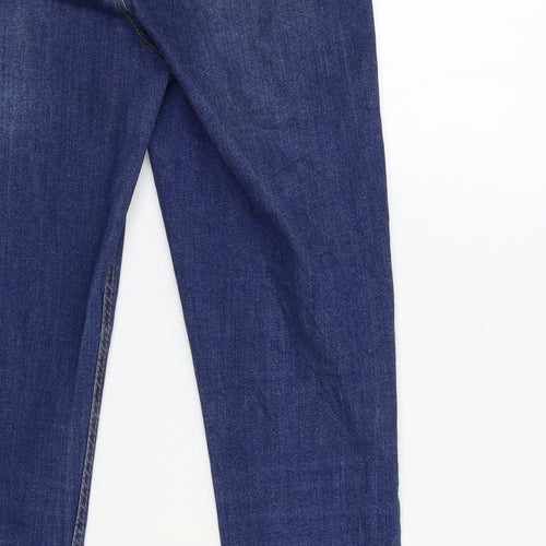Preworn Womens Blue  Denim Skinny Jeans Size 26 in L28 in