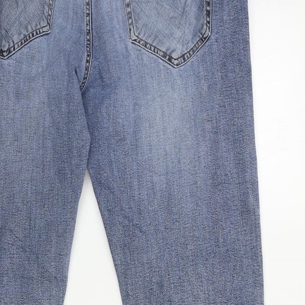 GANT Mens Blue  Denim Straight Jeans Size 40 in L32 in