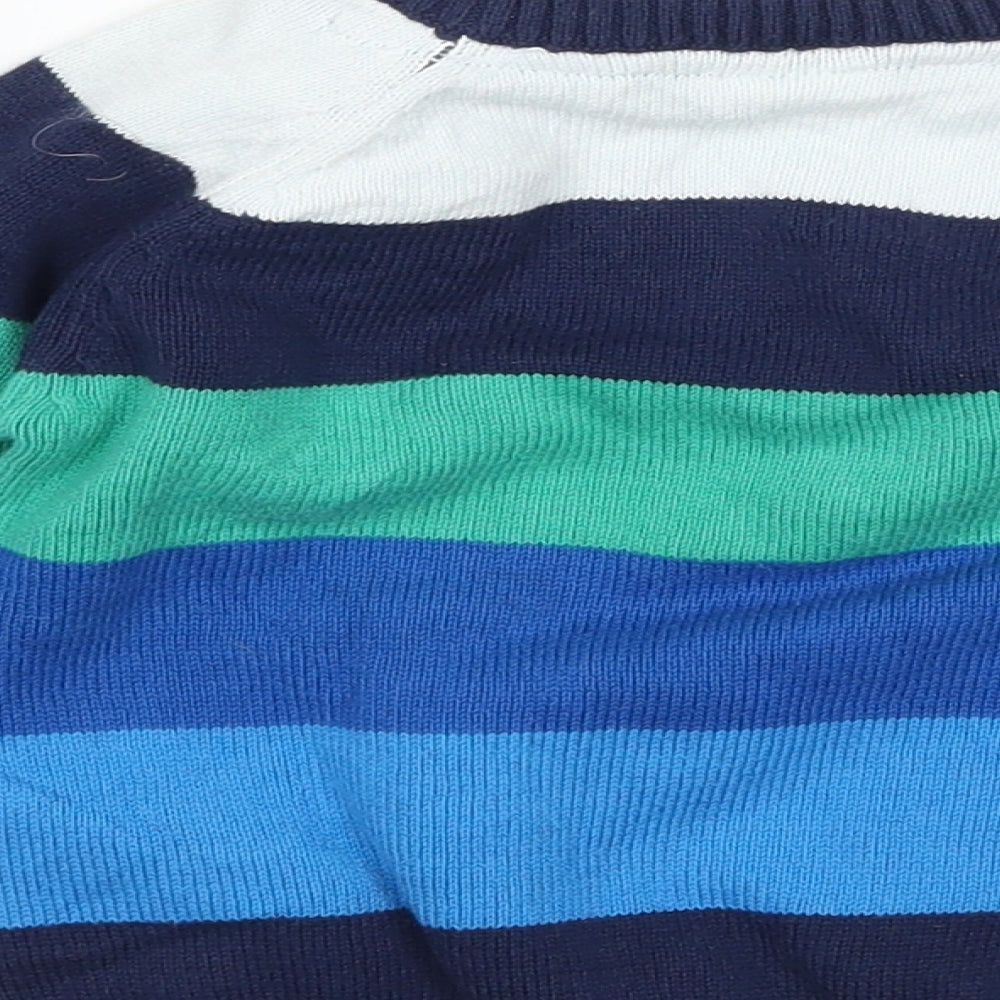 H&M Baby Multicoloured Striped Knit Pullover Jumper Size 3-6 Months