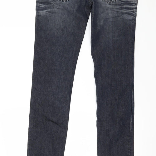 Blue Rags Womens Blue  Denim Skinny Jeans Size 26 in L34 in