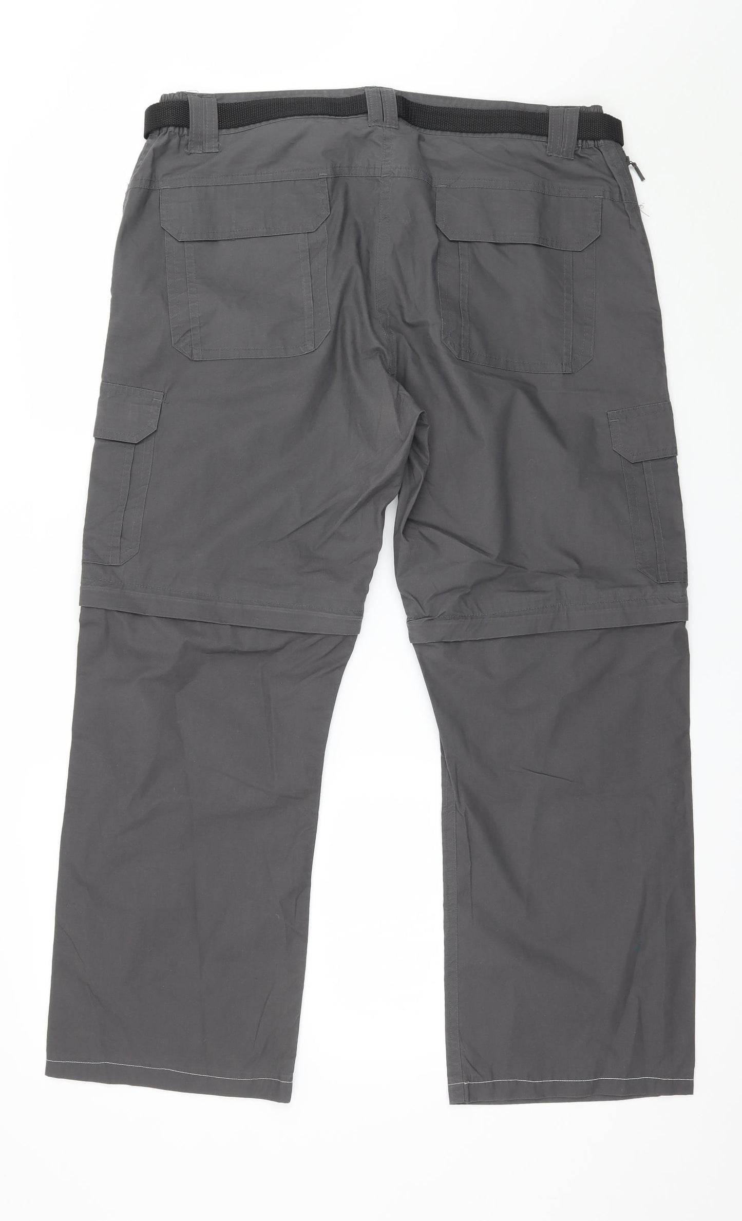 Granite Womens Grey   Cargo Trousers Size 14 L26 in