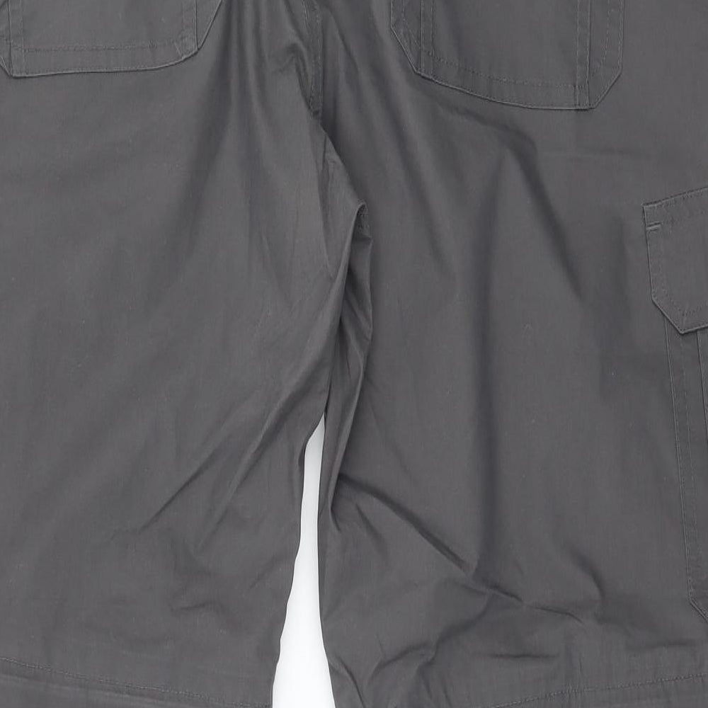 Granite Womens Grey   Cargo Trousers Size 14 L26 in
