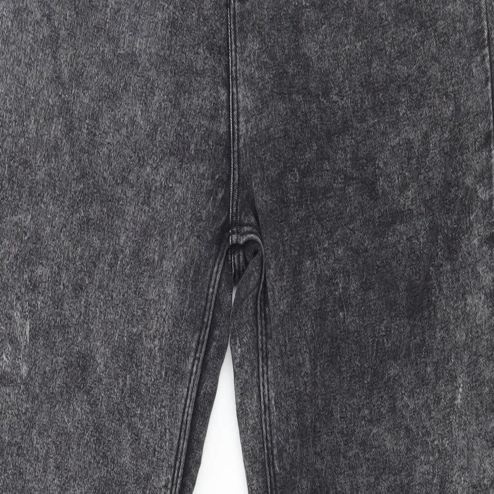 Zara Womens Grey  Denim Skinny Jeans Size 10 L30 in