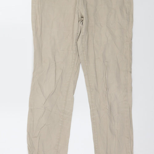 Pieces Womens Beige  Denim Skinny Jeans Size M L30 in