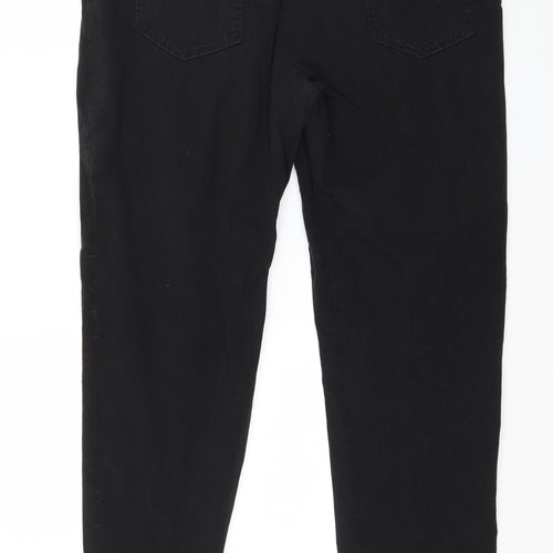 Preworb Womens Black   Trousers  Size 36 in L20 in