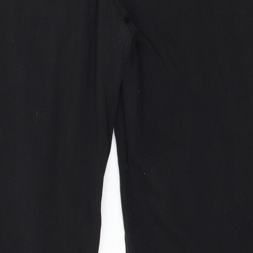 Preworb Womens Black   Trousers  Size 36 in L20 in
