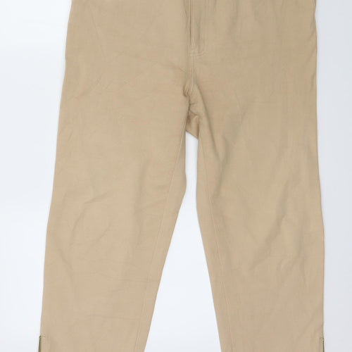 Laura Kent Womens Brown  Denim Straight Jeans Size 36 in L25 in