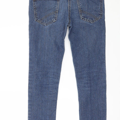 Here + There Girls Blue  Denim Straight Jeans Size 9 Years