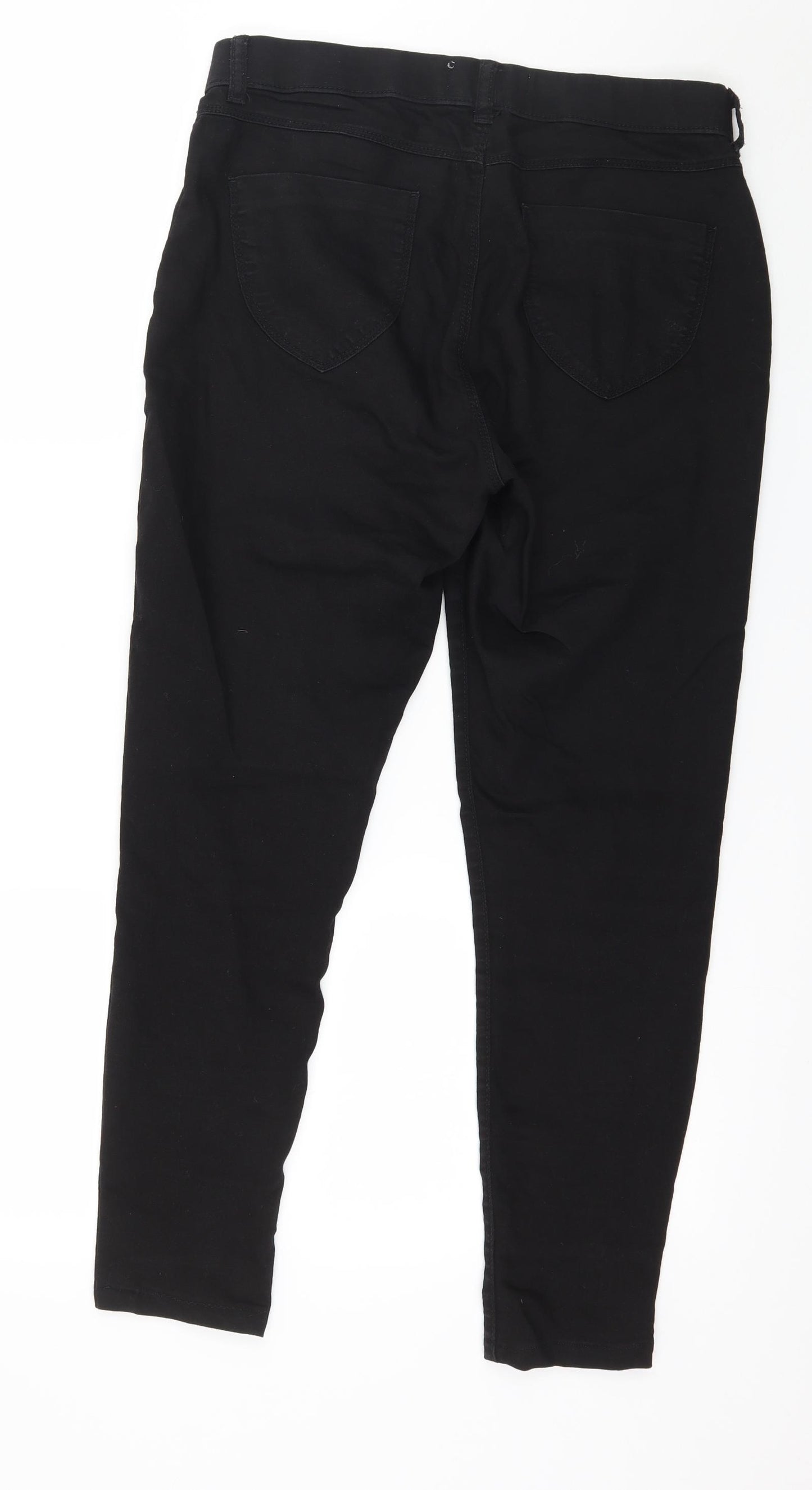 Dorothy Perkins Womens Black  Denim Jegging Jeans Size 12 L26 in