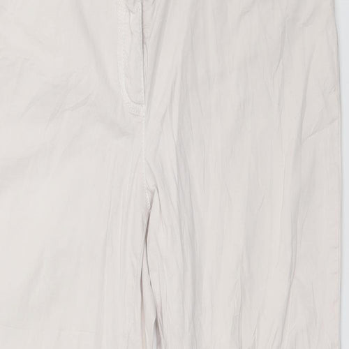 Gerry Weber Womens Ivory   Cropped Trousers Size 36 in L25 in