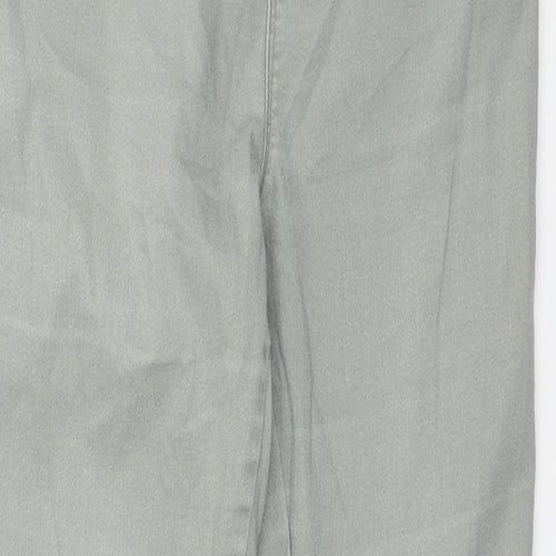 Denim & Co. Womens Grey  Denim Jegging Jeans Size 10 L28 in