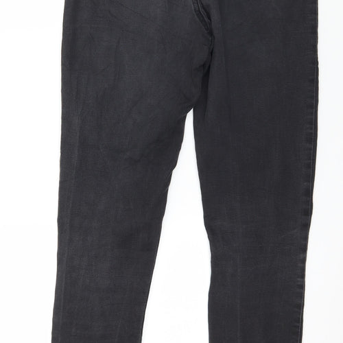 Denim & Co. Womens Grey  Denim Skinny Jeans Size 10 L30 in