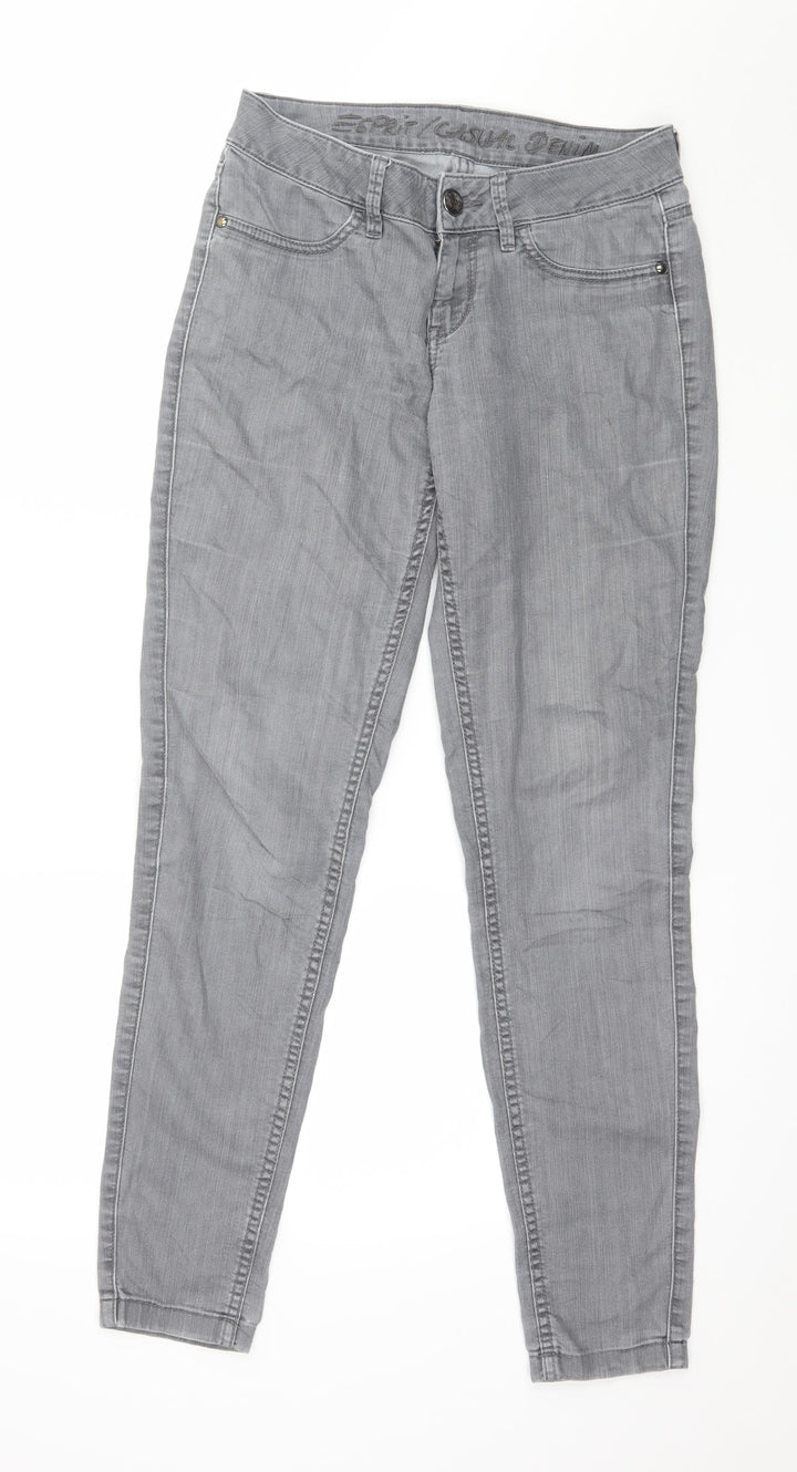 Esprit Womens Grey Denim Skinny Jeans Size XS L30 in