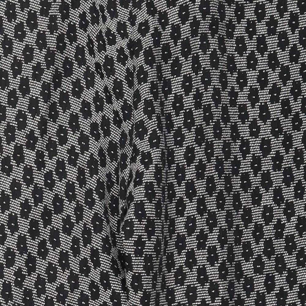 Simply Be Womens Black Floral  Trousers  Size 22 L27 in