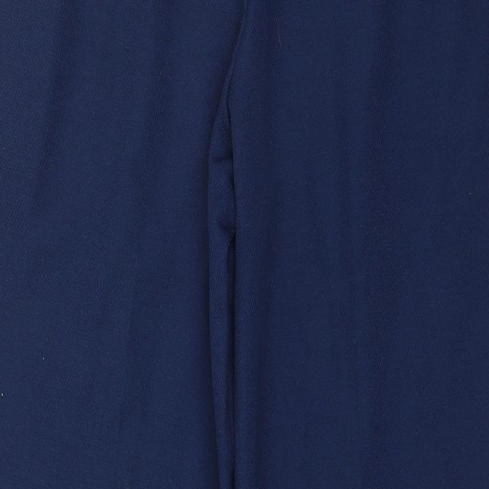 Slimma Womens Blue   Trousers  Size 12 L26 in