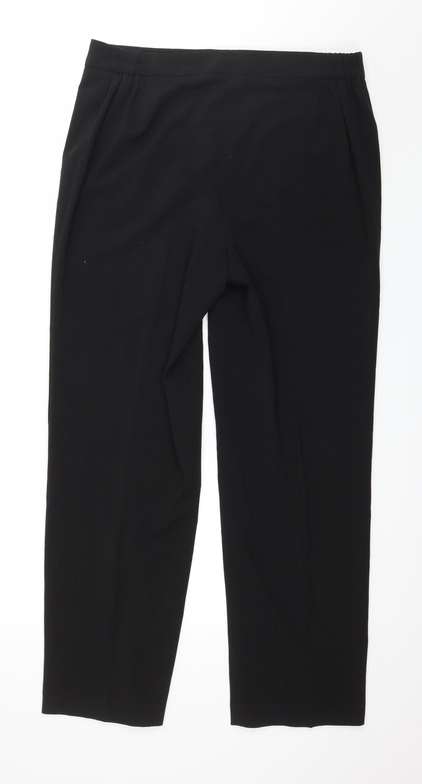Ann Harvey Womens Black   Trousers  Size 16 L30 in