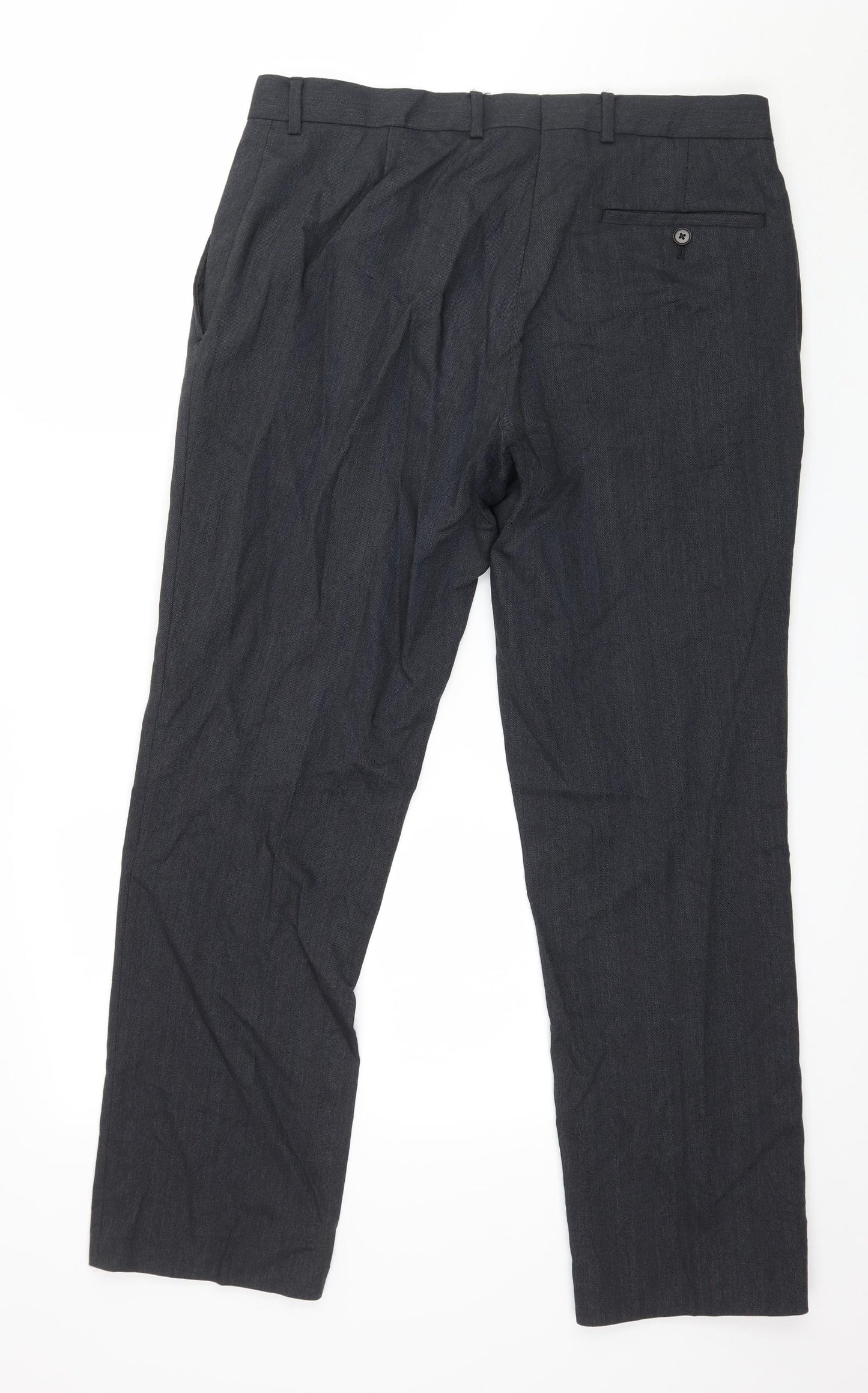 Preworn Mens Grey   Trousers  Size 34 in L29 in