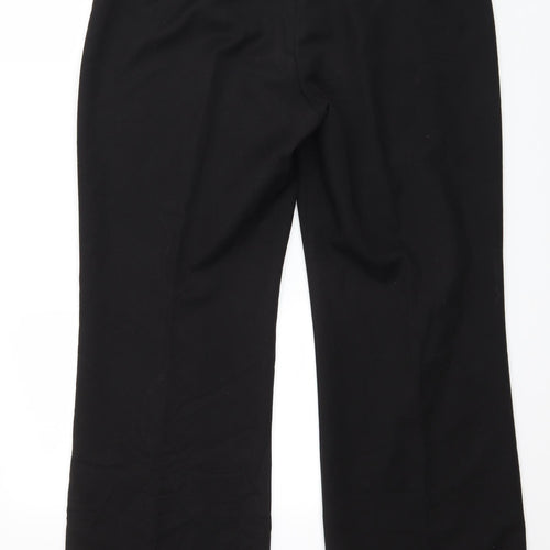 Bonmarché Womens Black   Trousers  Size 14 L29 in