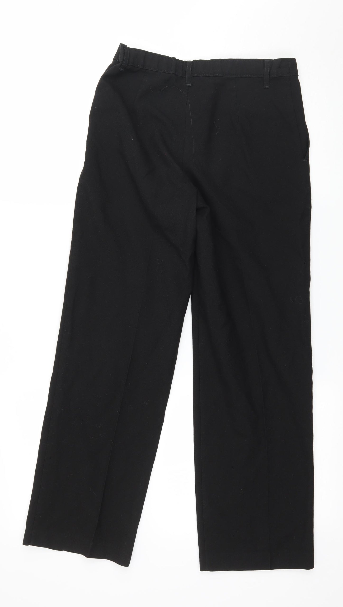 Marks and Spencer Boys Black   Dress Pants Trousers Size 12 Years