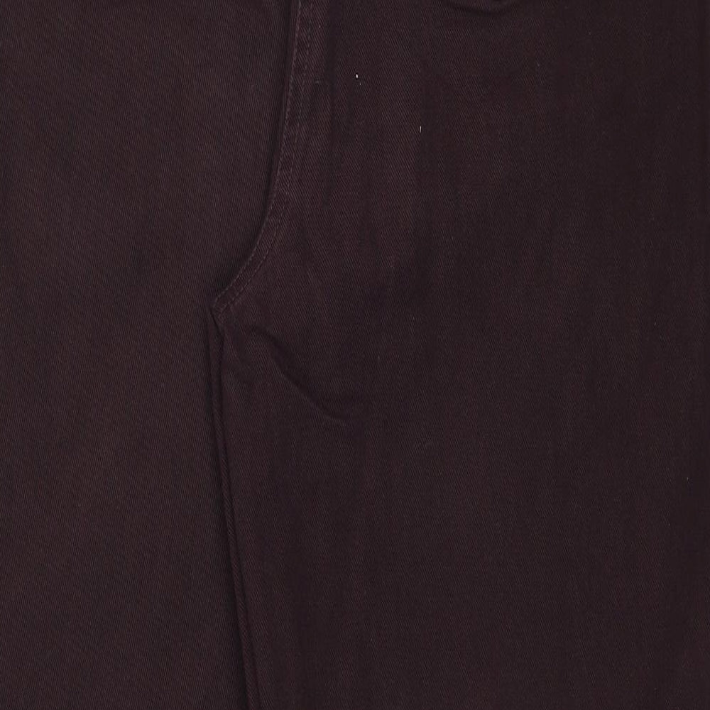 Seasalt Womens Purple  Denim Straight Jeans Size 12 L28 in