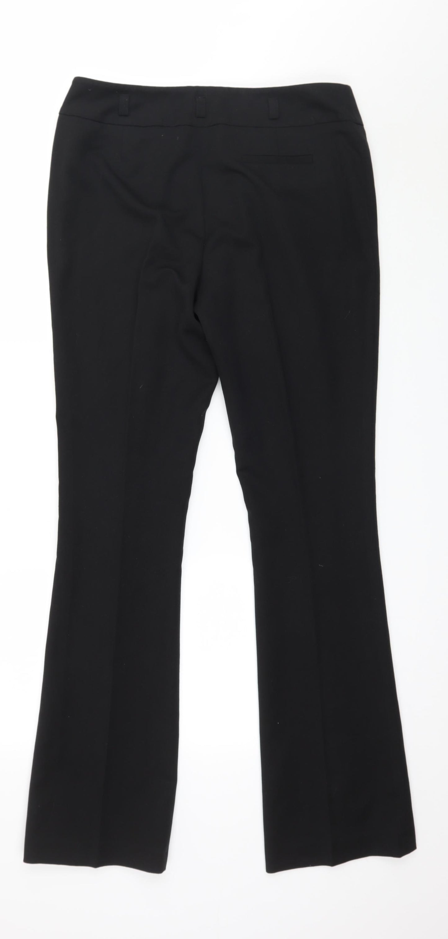 Marks and Spencer Womens Black   Trousers  Size 12 L33 in