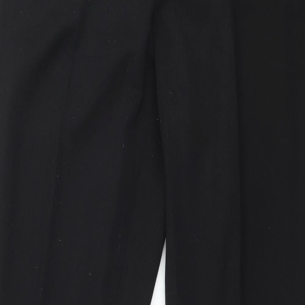 Marks and Spencer Womens Black   Trousers  Size 12 L33 in