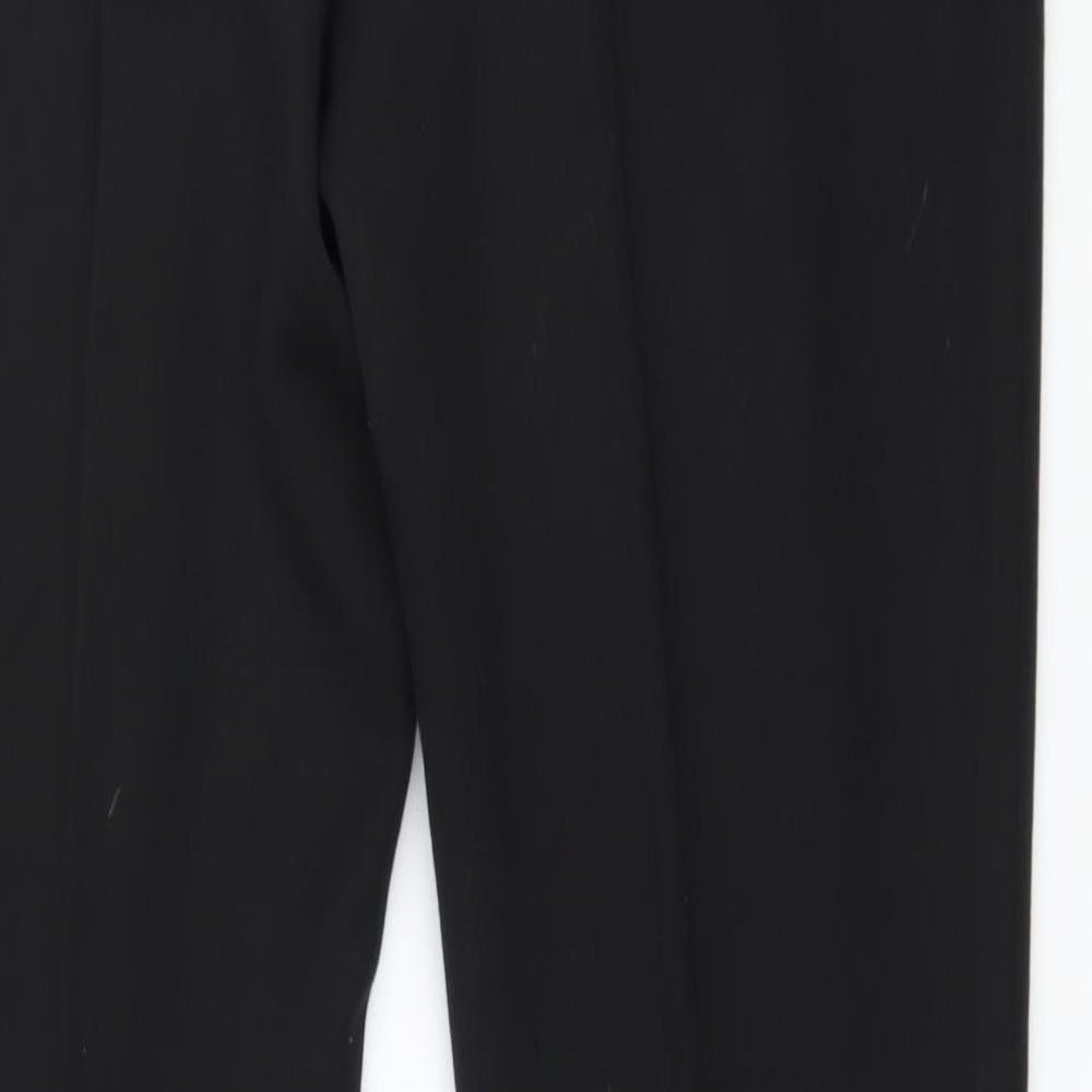 Marks and Spencer Womens Black   Trousers  Size 12 L33 in