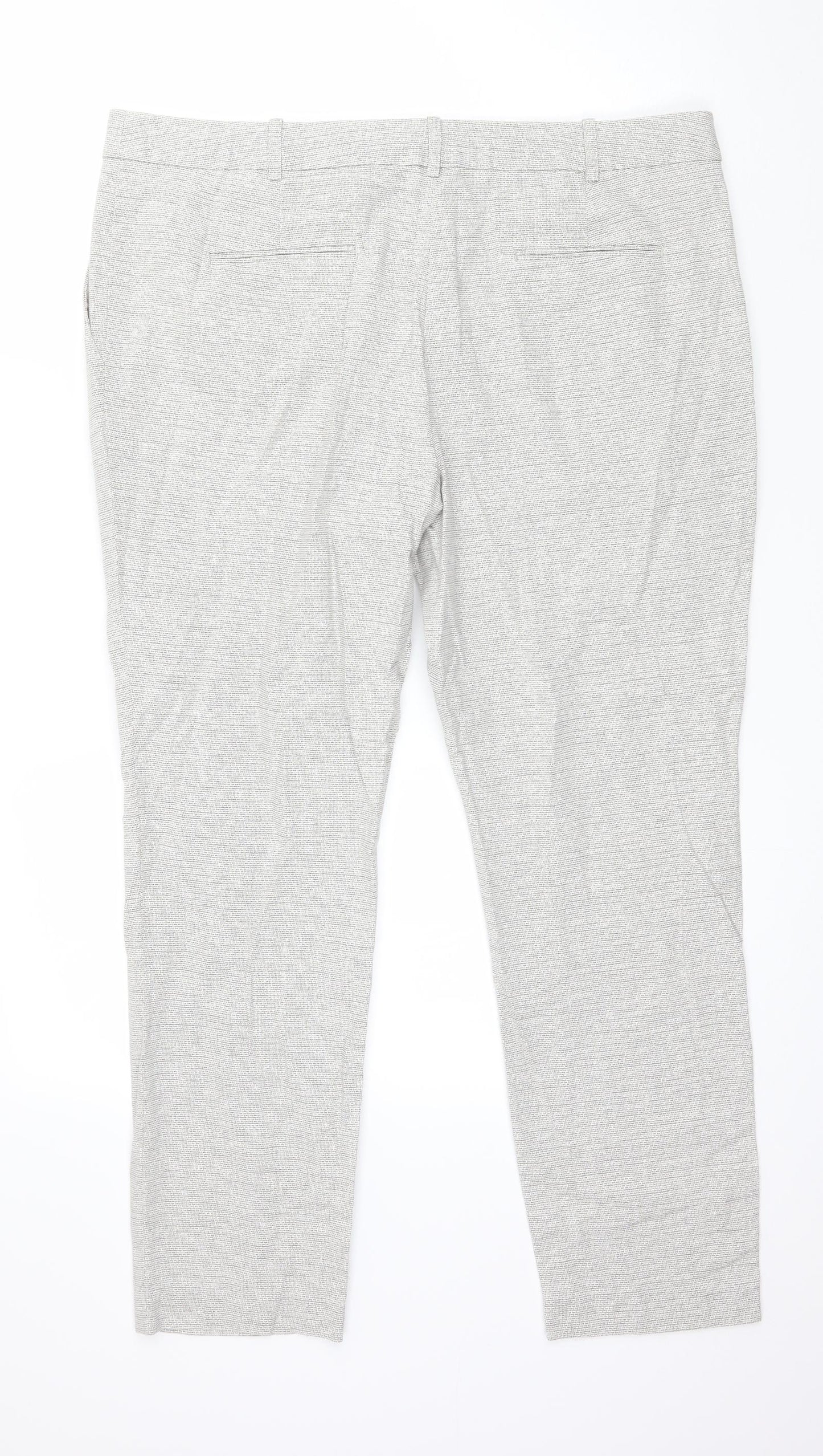 NEXT Womens Grey   Trousers  Size 16 L27 in