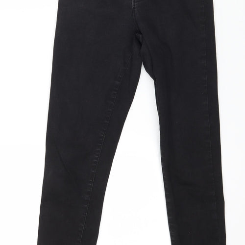 Denim & Co. Womens Black  Denim Skinny Jeans Size 10 L29 in