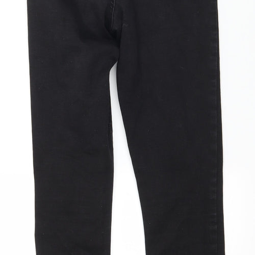 Denim & Co. Womens Black  Denim Skinny Jeans Size 10 L29 in