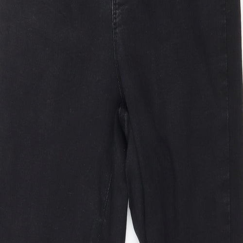 Denim & Co. Womens Black  Denim Skinny Jeans Size 10 L29 in