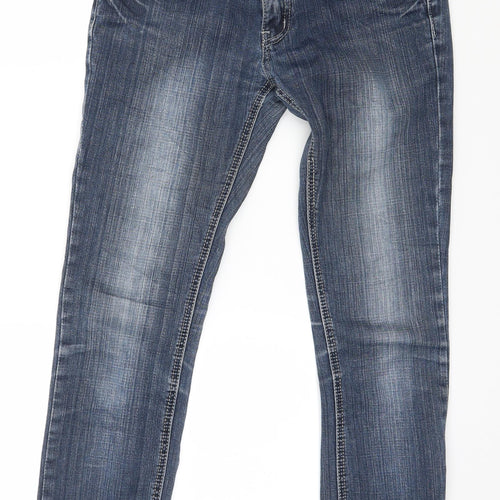 Gouse Womens Blue  Denim Straight Jeans Size 28 in L28 in