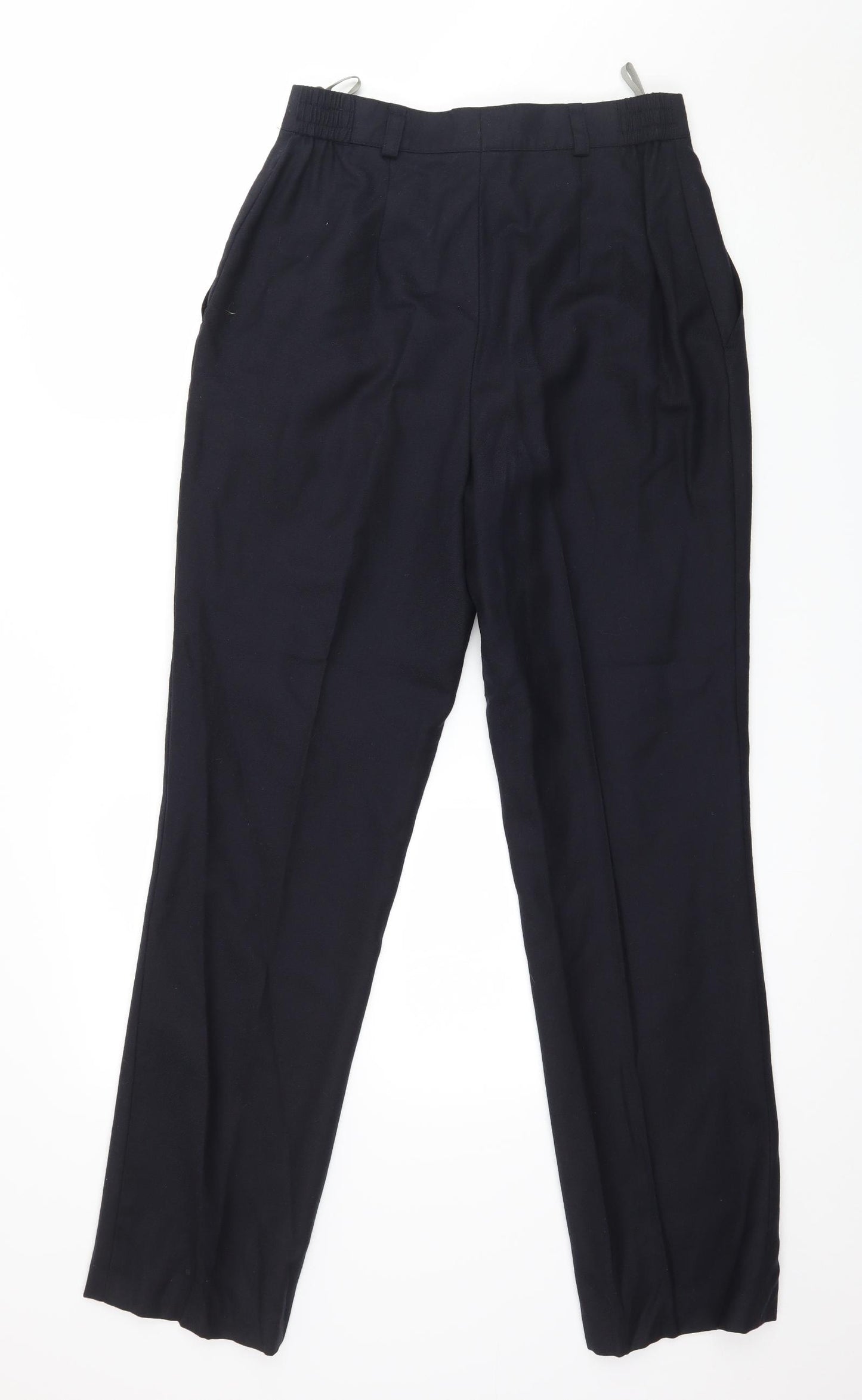 Woolmark Womens Blue   Trousers  Size 14 L30 in