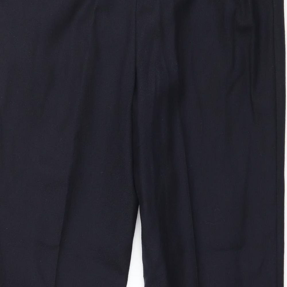 Woolmark Womens Blue   Trousers  Size 14 L30 in
