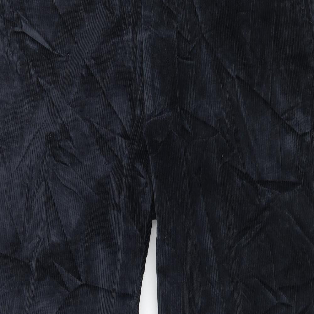 Blue Harbour Mens Blue  Corduroy Trousers  Size 38 in L31 in