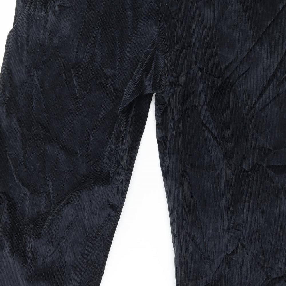 Blue Harbour Mens Blue  Corduroy Trousers  Size 38 in L31 in
