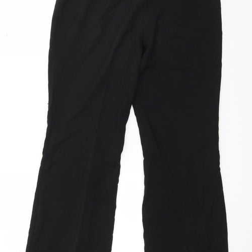 Papaya Womens Black   Trousers  Size 10 L27 in