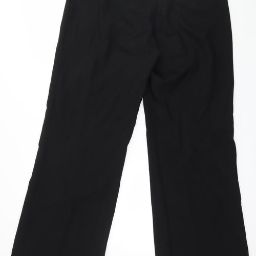 Evie Womens Black   Trousers  Size 12 L32 in