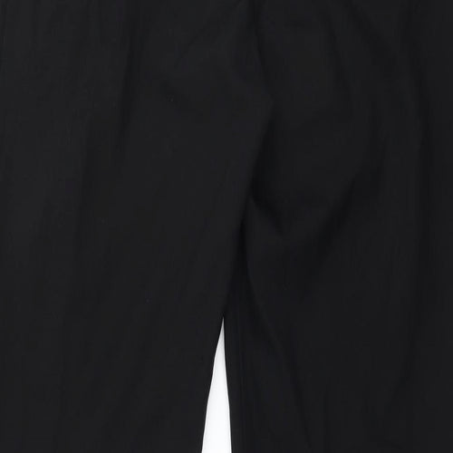 Evie Womens Black   Trousers  Size 12 L32 in