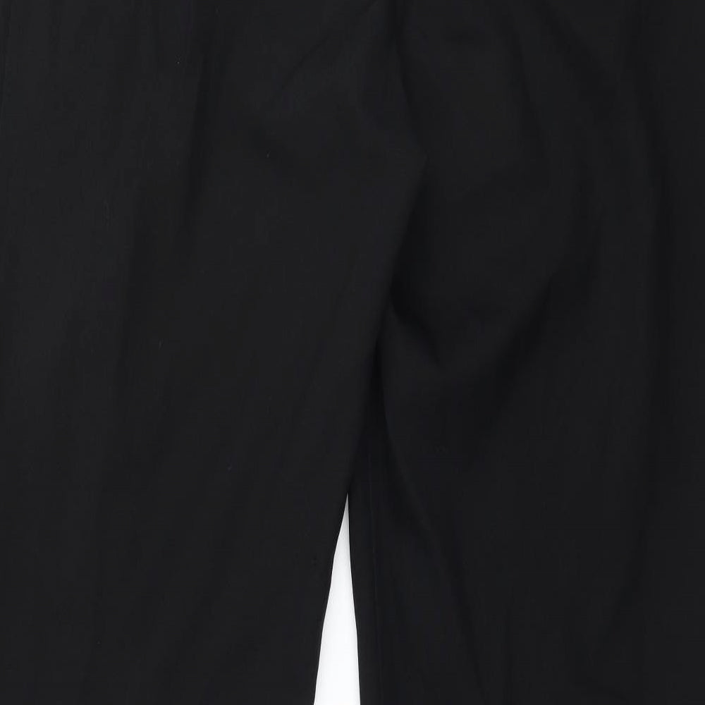 Evie Womens Black   Trousers  Size 12 L32 in