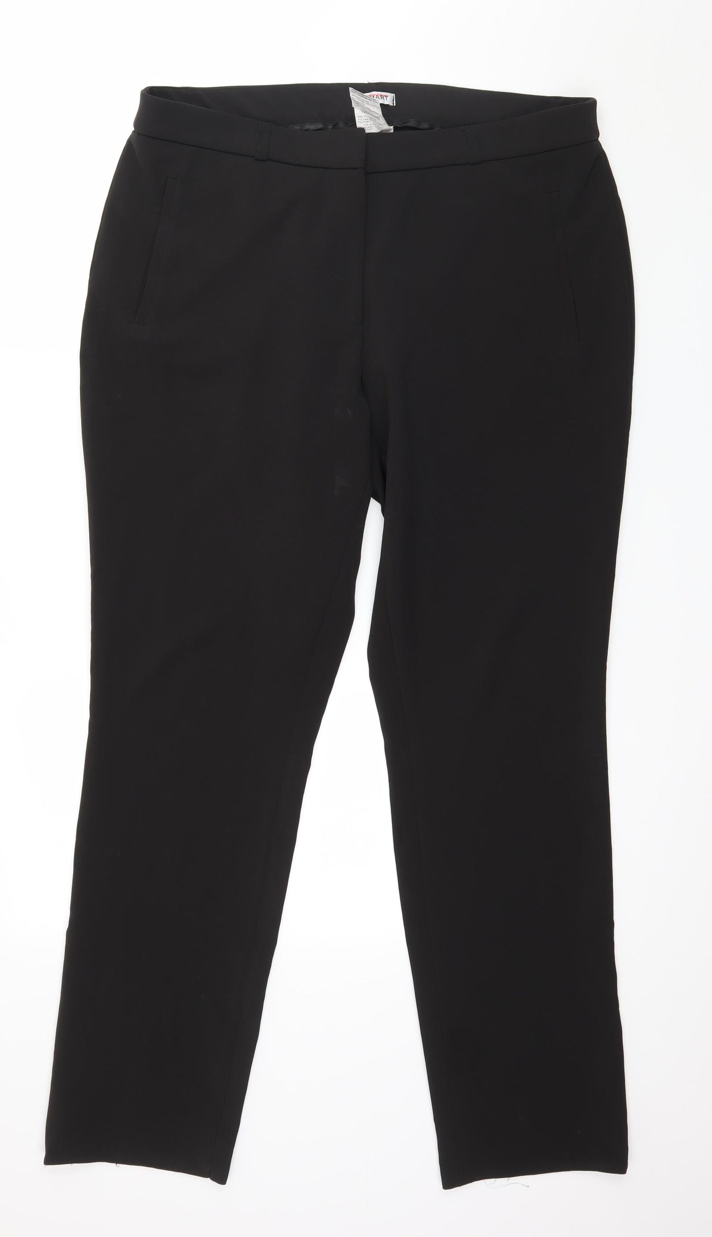 Damart Womens Black   Trousers  Size 20 L31 in